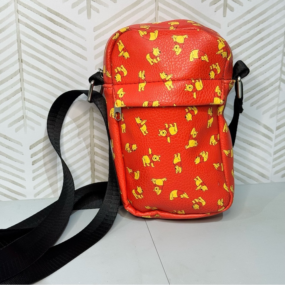 Disney Winnie The Pooh Small Crossbody Shoulder Purse Bag  Wallet by Buckle Down